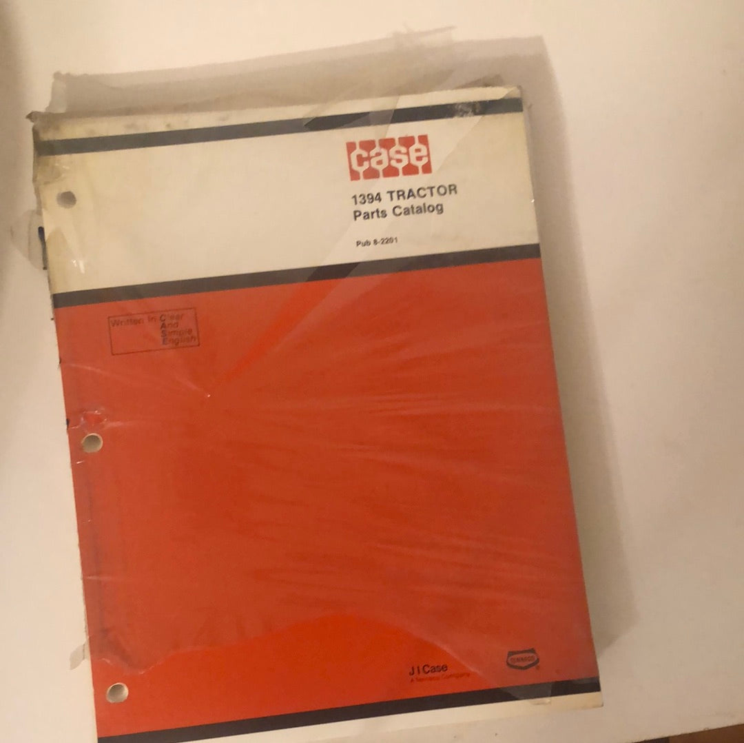 Case 1394 Tractor _ Parts Catalog