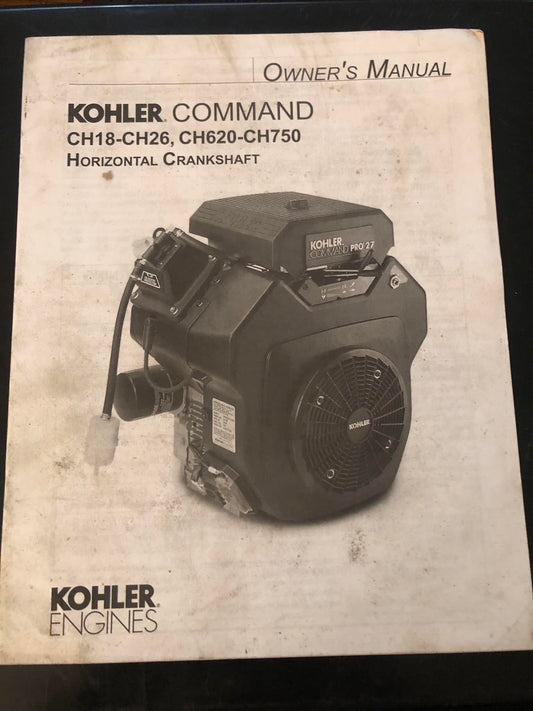 Kohler Command CH18-CH26, CH620-CH750 Horizontal Crankshaft Owner’s Manual