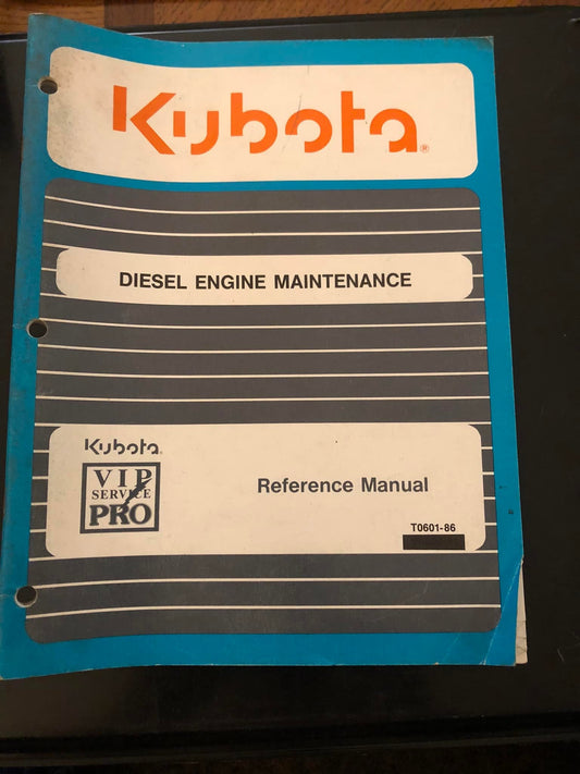 Kubota _ Diesel Engine Maintenance Reference Manual _ VIP Service Pro