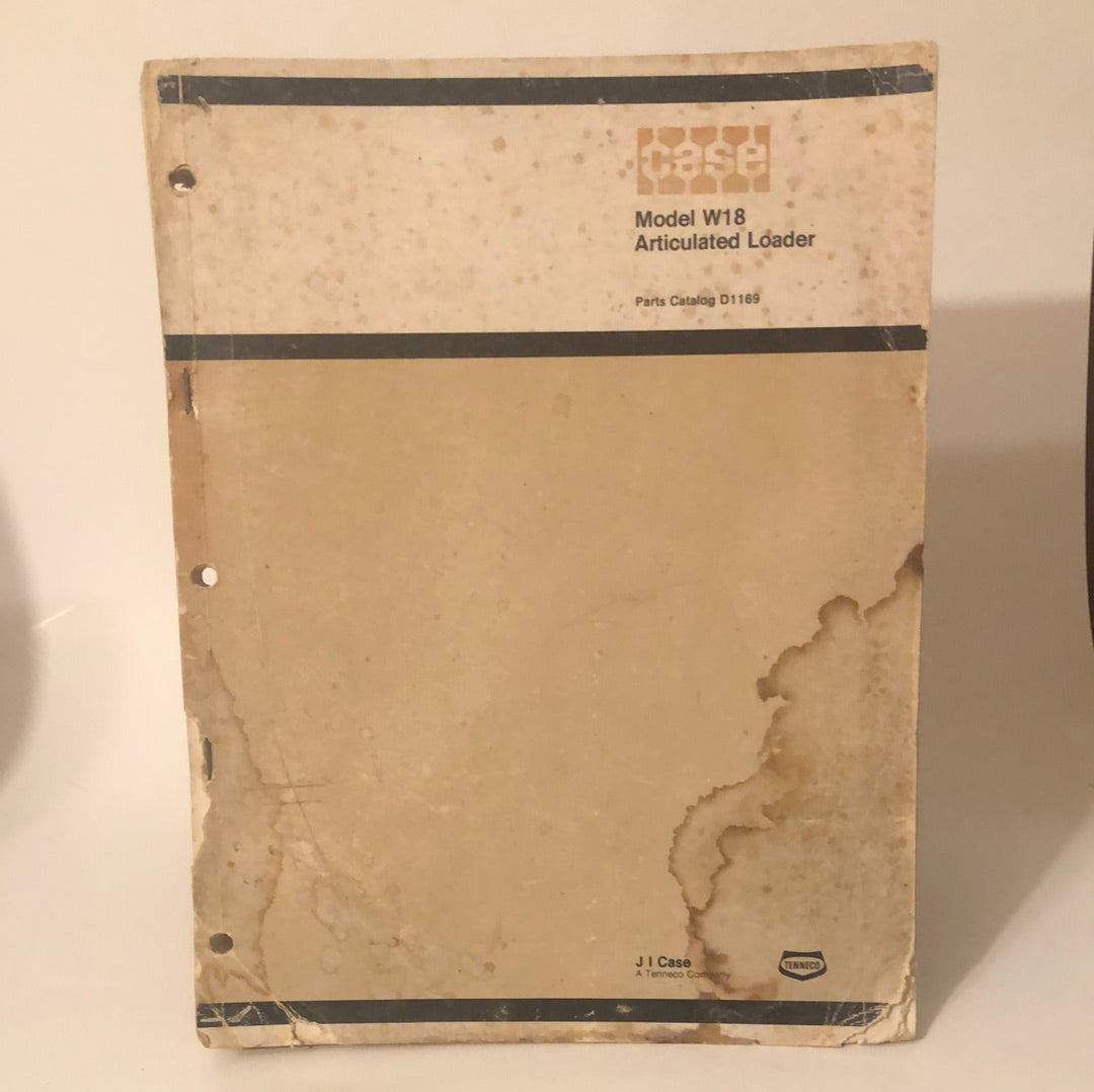 Case Model W18 Articulated Loader _ Parts Catalog