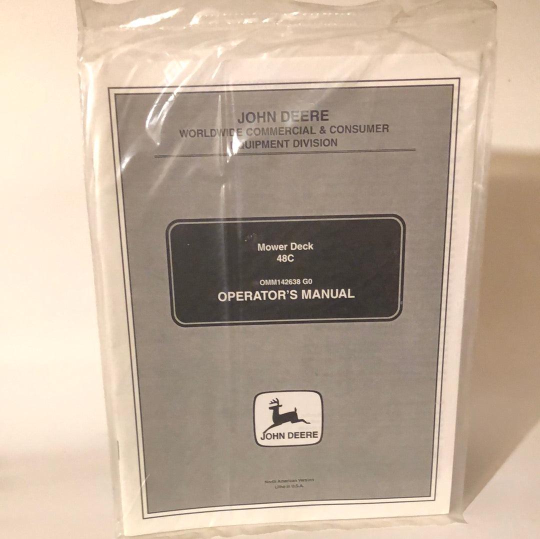 John Deere - Mower Deck 48C Operator’s Manual