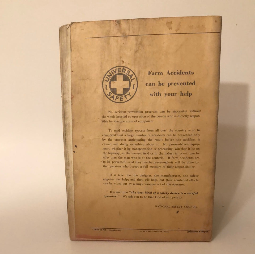 McCormick-Deering Farmall Cultivator HM-238 - Owner's Manual