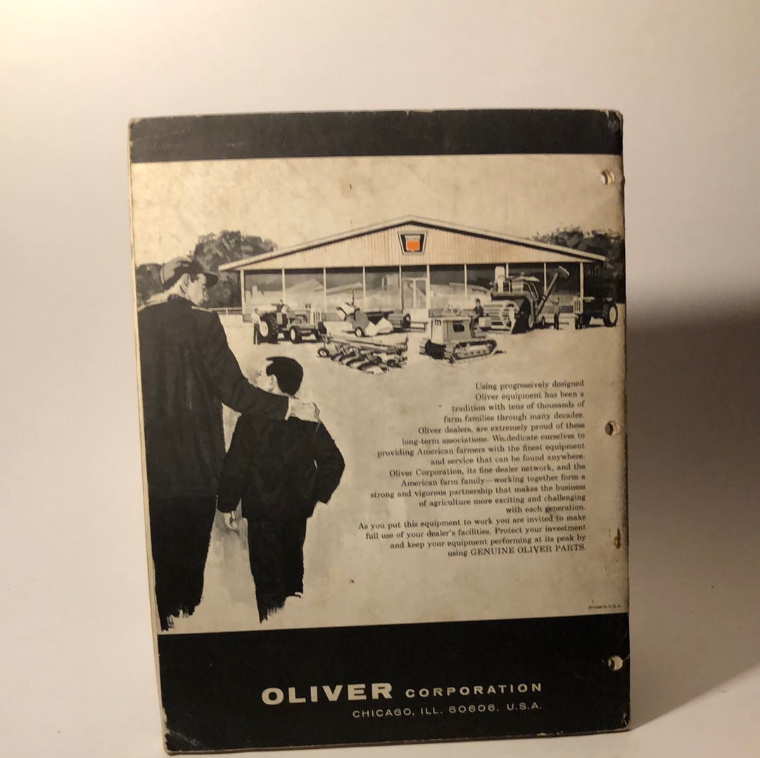 Oliver Operator's Manual 1250 Tractor
