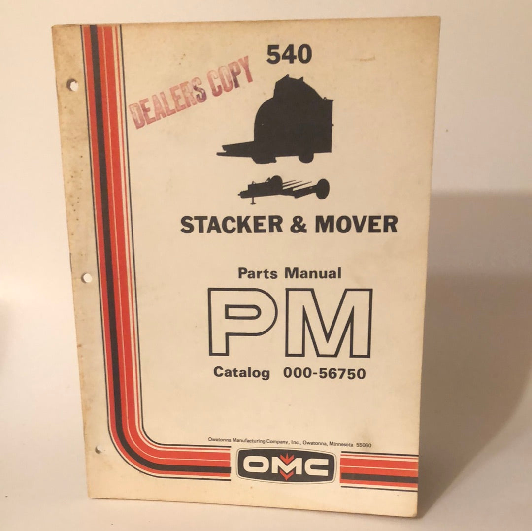 OMC - 450 Stacker & Mower - Parts Manual