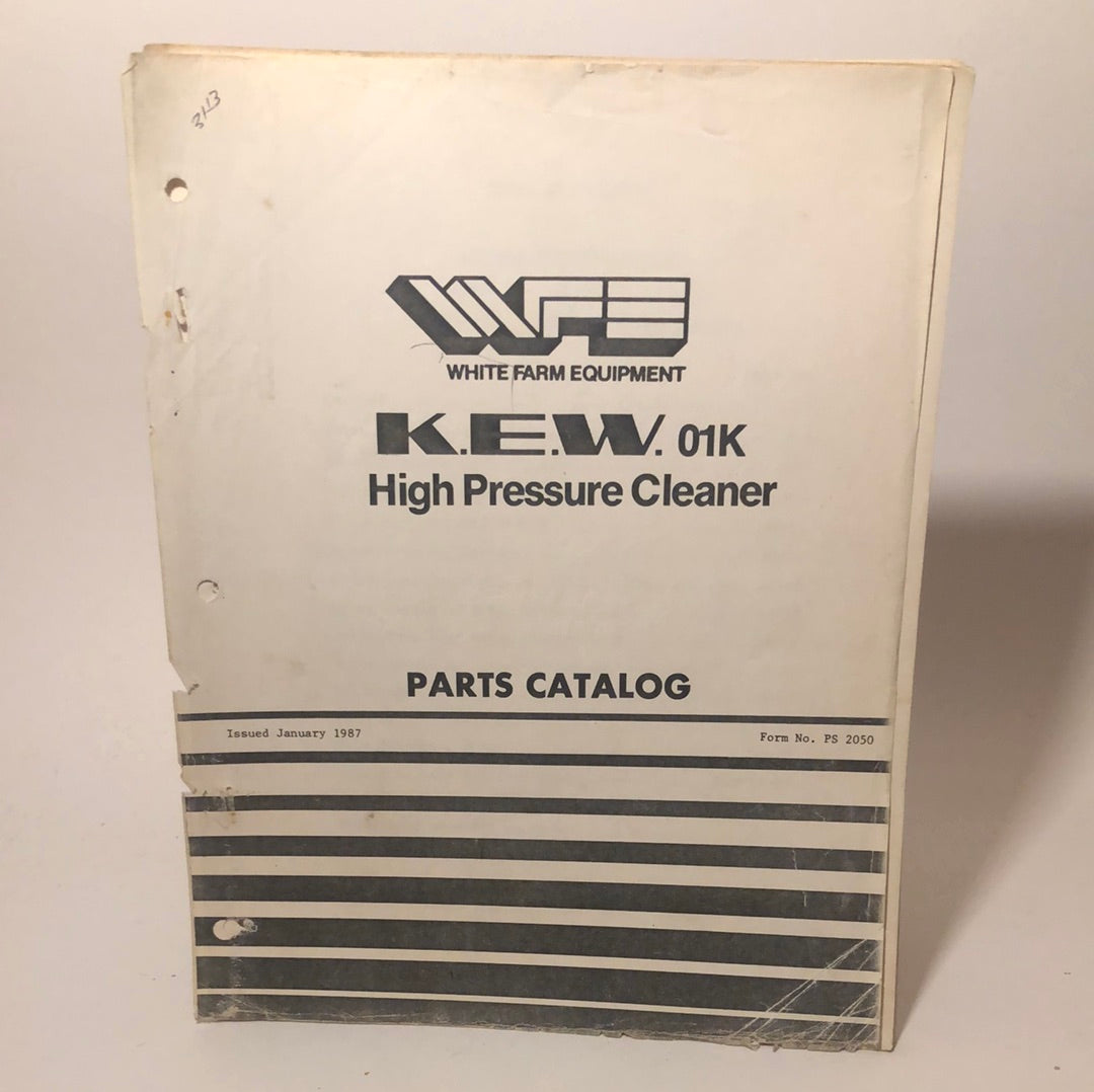 White KEW 01K High Pressure Cleaner Parts Catalog