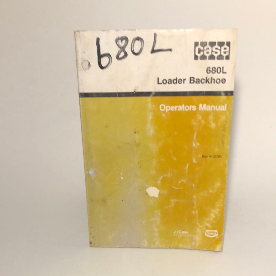 Case 680L Loader Backhoe