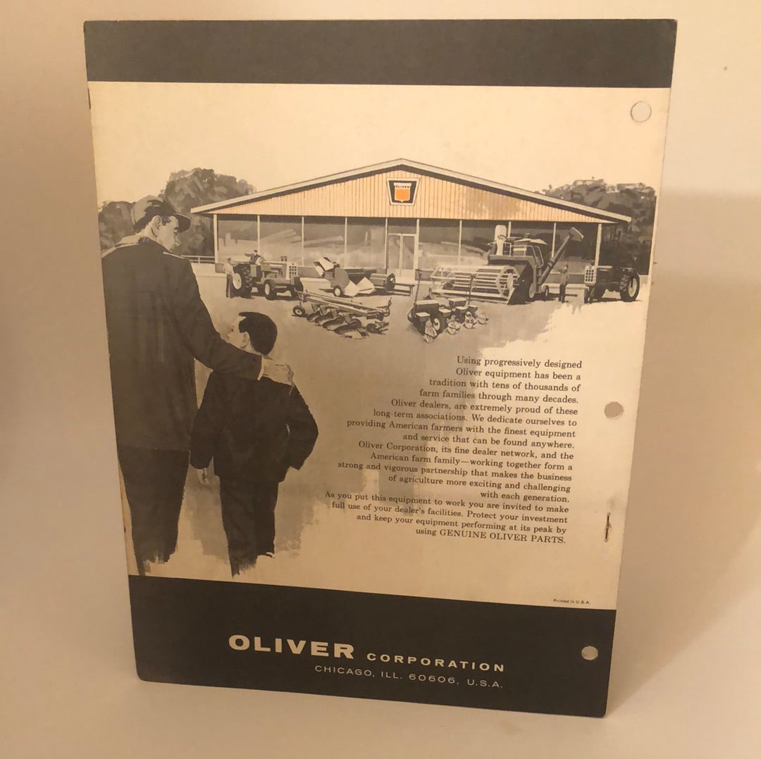 Oliver - 3 Row Crop Header for 830/840 Forage Harvesters - Parts Catalog