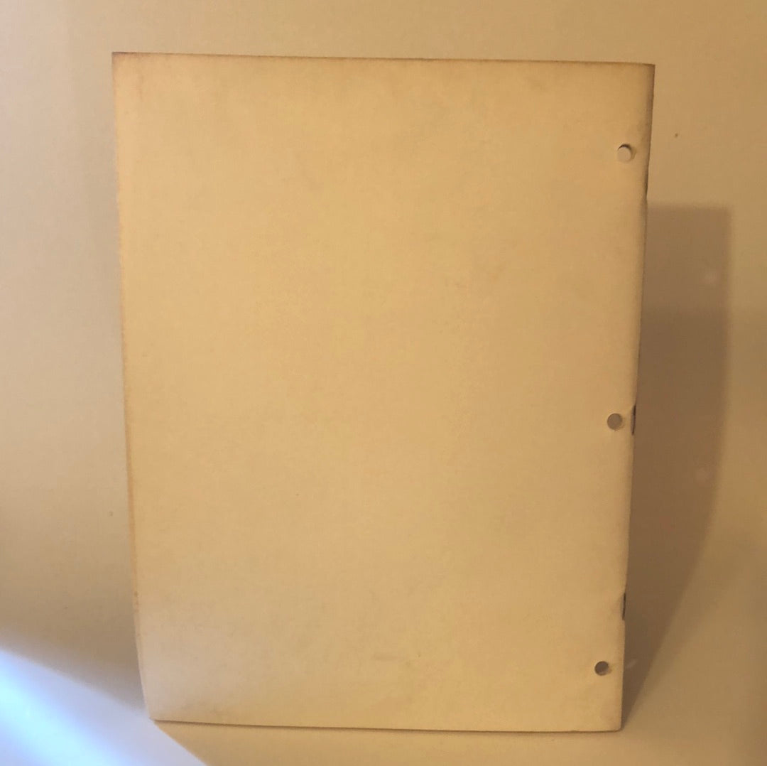 OMC - 420 Mixer & Mill - Parts & Operator's Manual