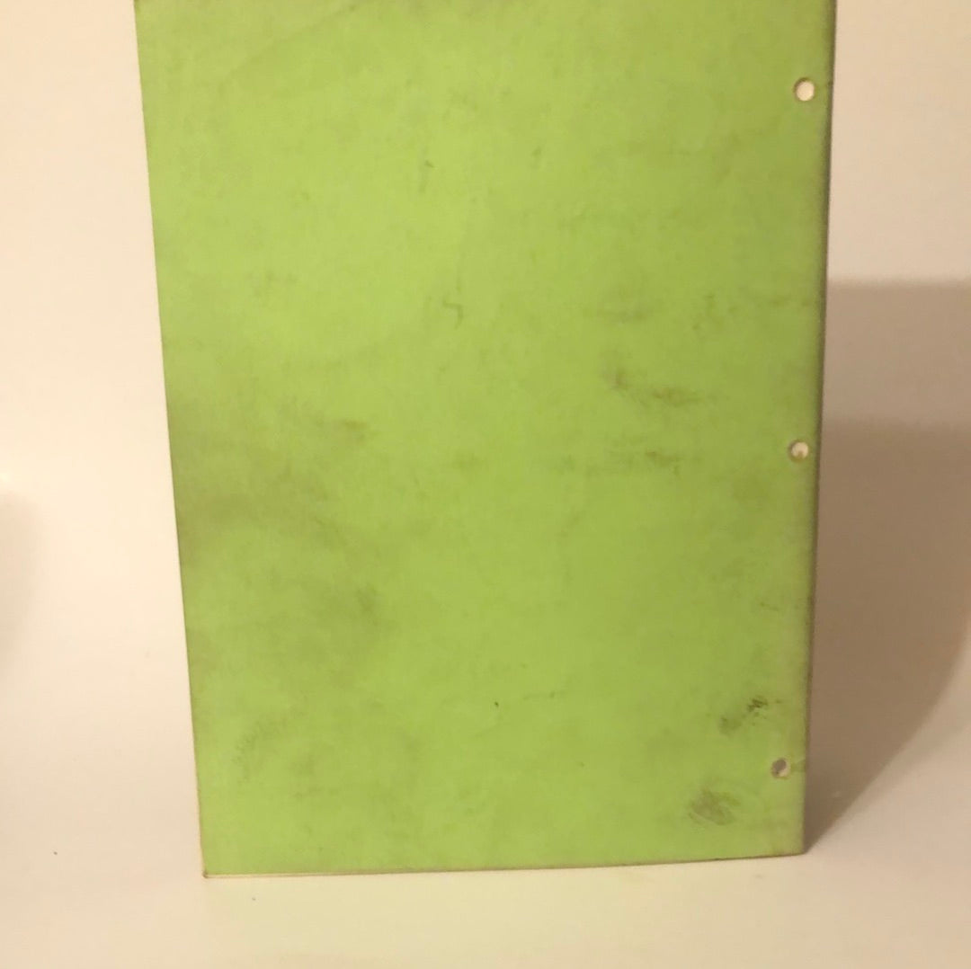 OMC - 330 Hydrostatic Loader - Parts Manual