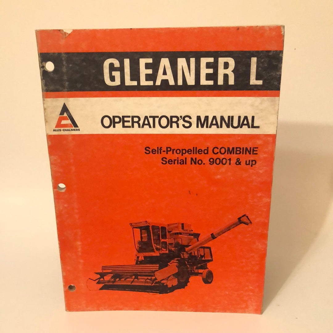 Allis-Chalmers Gleaner L Self-propelled Combine _ Operators Manual
