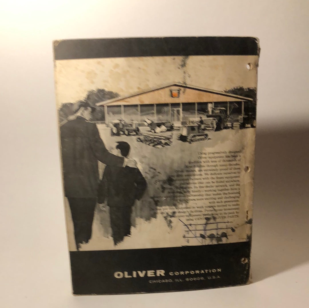 Oliver Operator's Manual 74 Tractor MTD Corn Picker