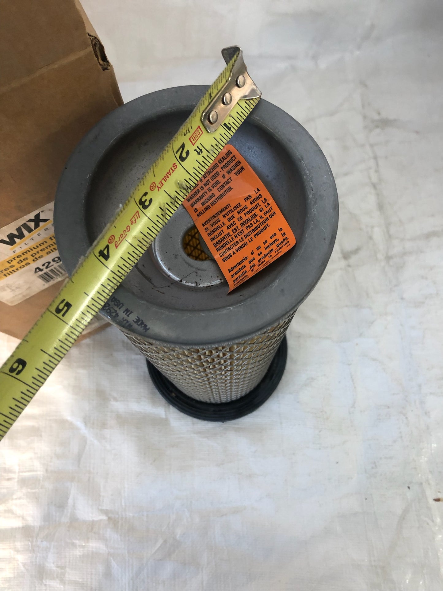 Wix 42924 air filter