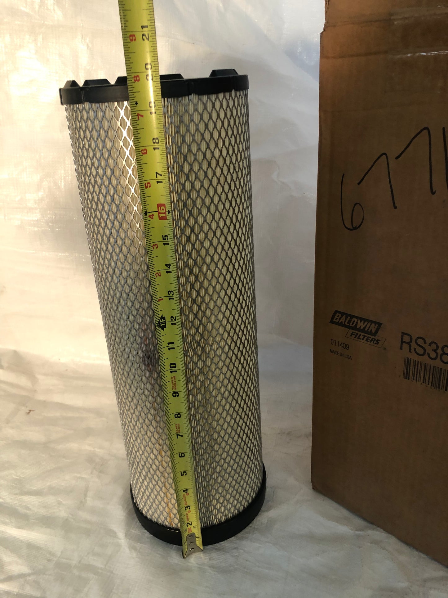 Baldwin RS3871 air filter