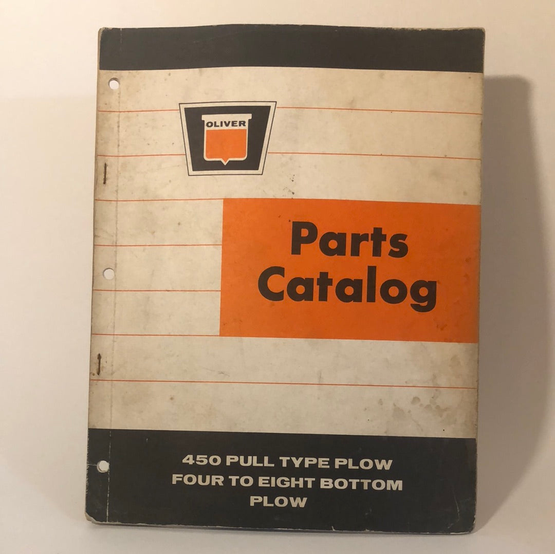 Oliver - Operator’s & Instruction Manual - 450 Pull Type Plow