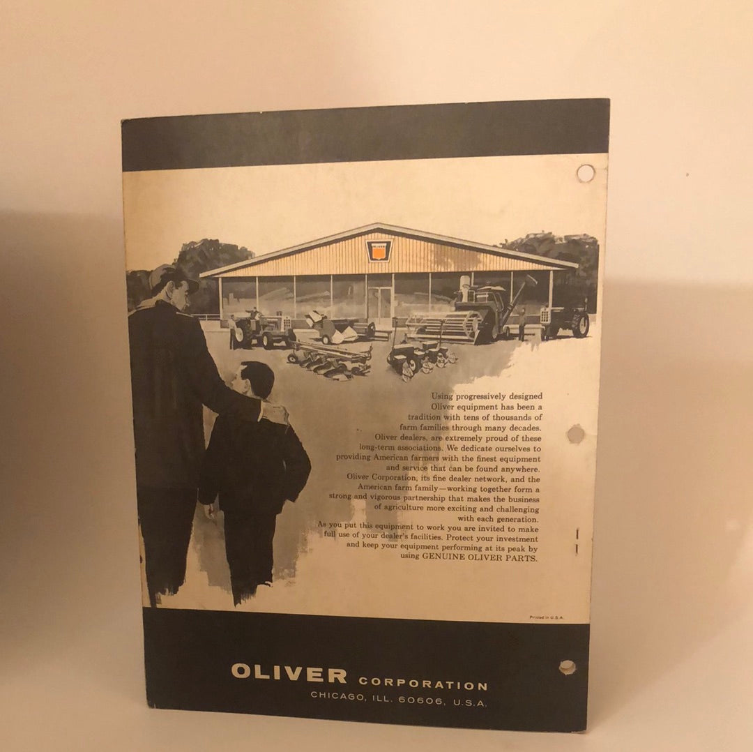 Oliver - 830 Forage Harvester - Parts Catalog