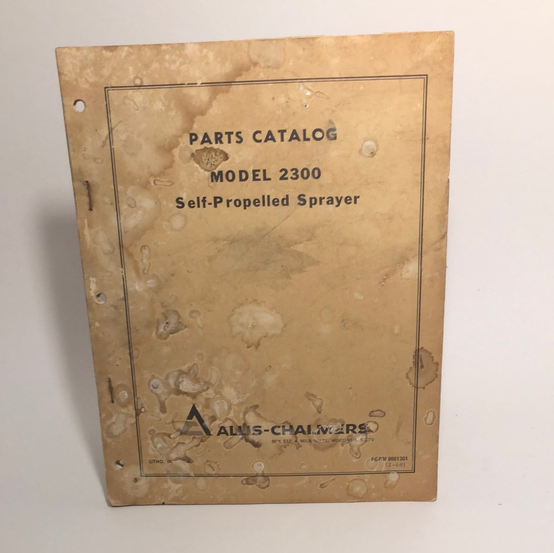 Allis-Chalmers model 2300 Self-Propelled Sprayer