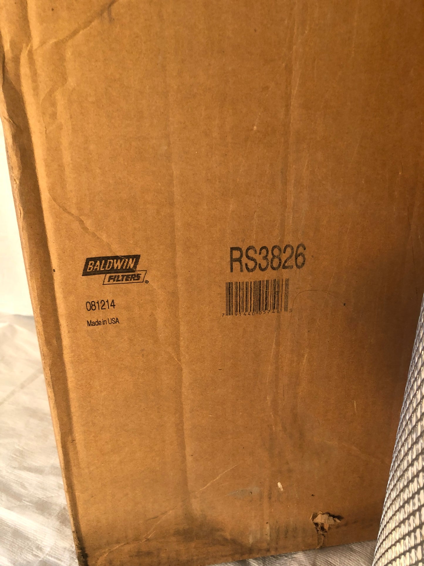 Baldwin air filter RS3826