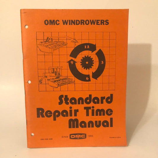 OMC Windrowers - Standard Repair Time Manual