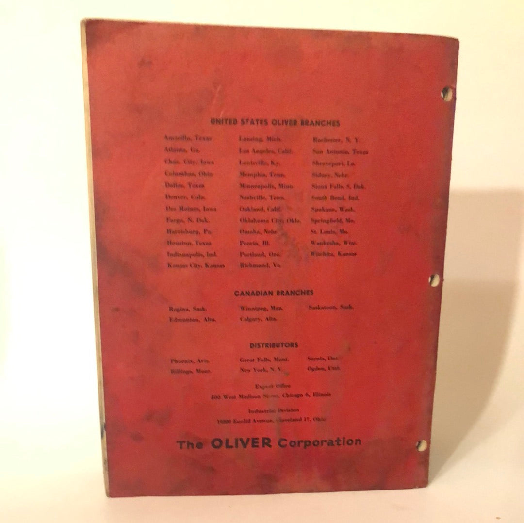 Oliver _ Cletrac Model DD _ Instruction Manual