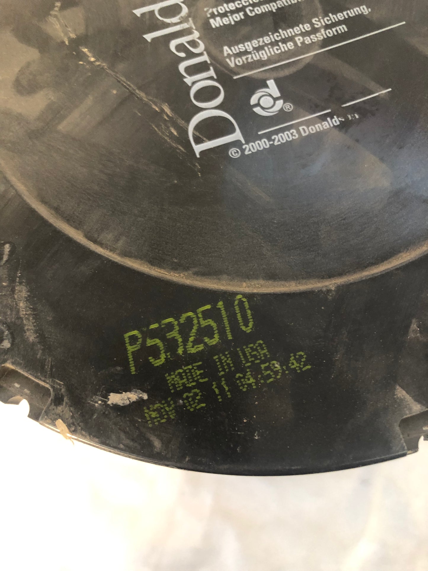 Donaldson air filter p532510