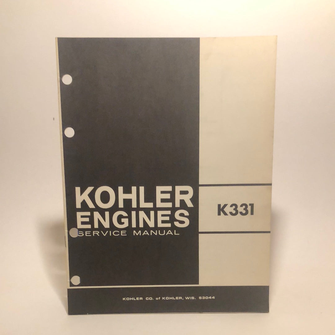 Kohler Engines Service Manual K331