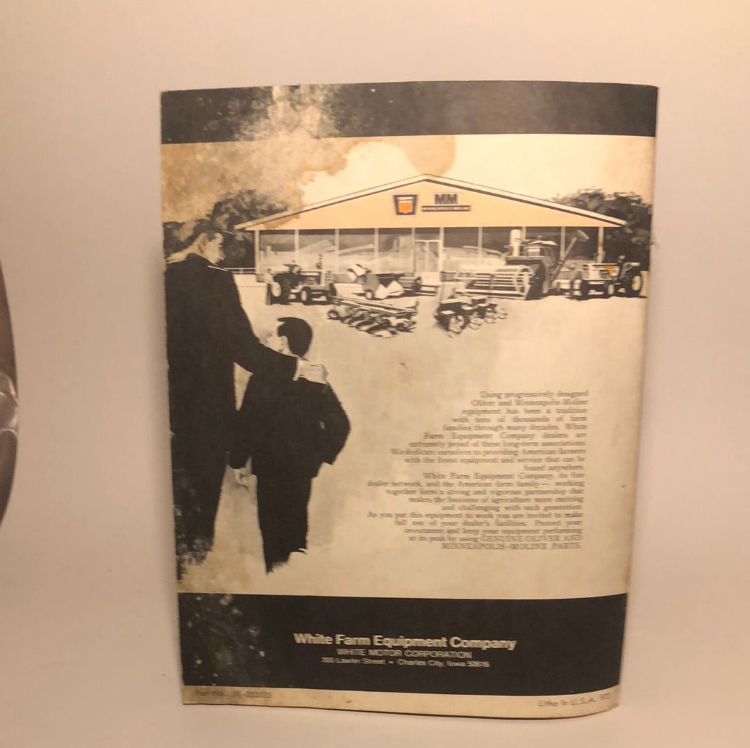 Oliver - parts catalog 105 & 125 Gear Tractor