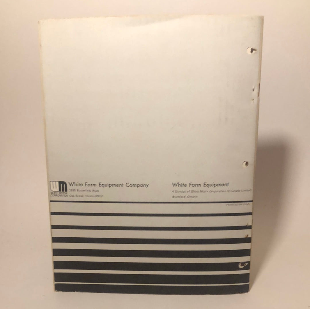 White Outdoor Products Technical Service Manual