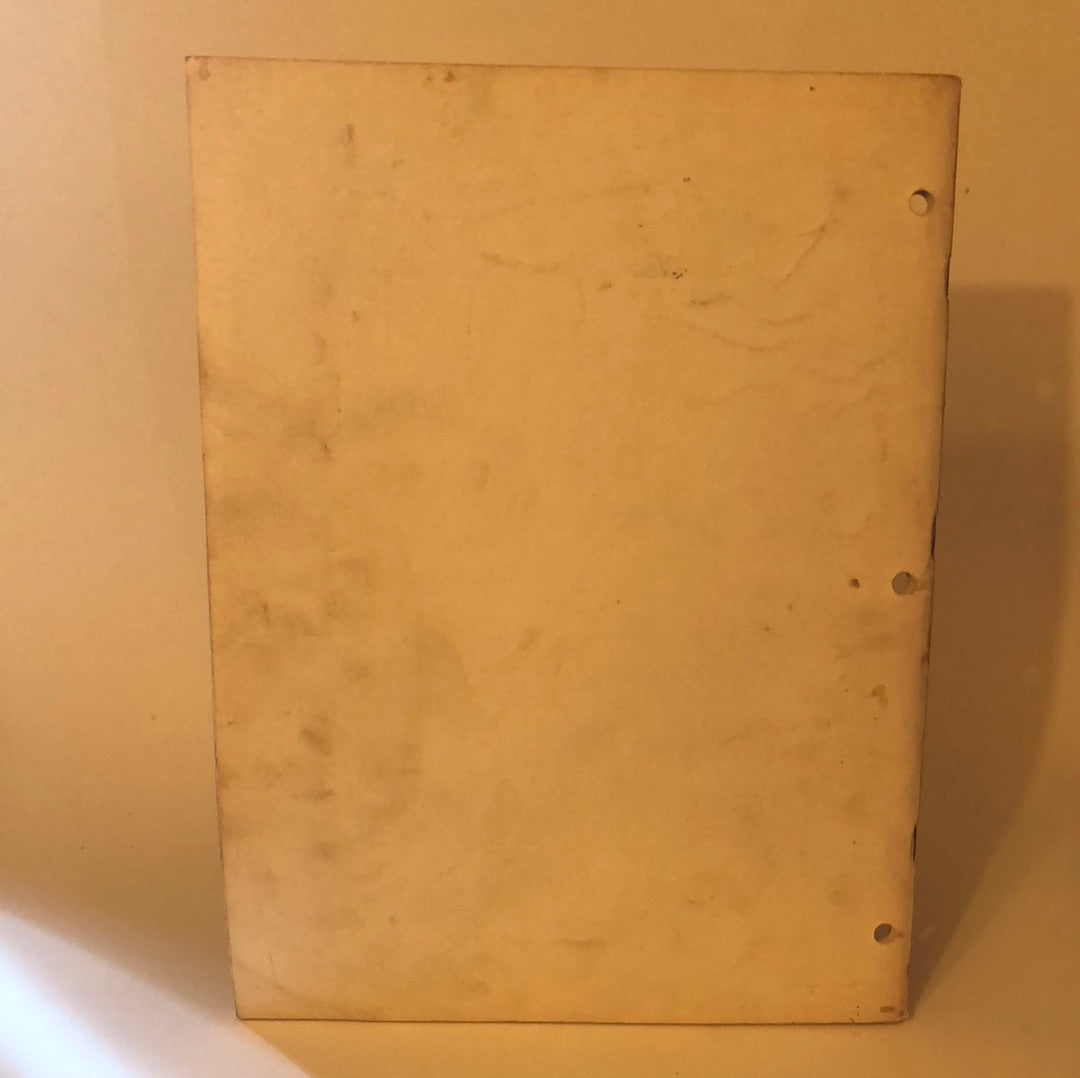 OMC - 420 Mixer & Mill - Parts & Operator's Manual