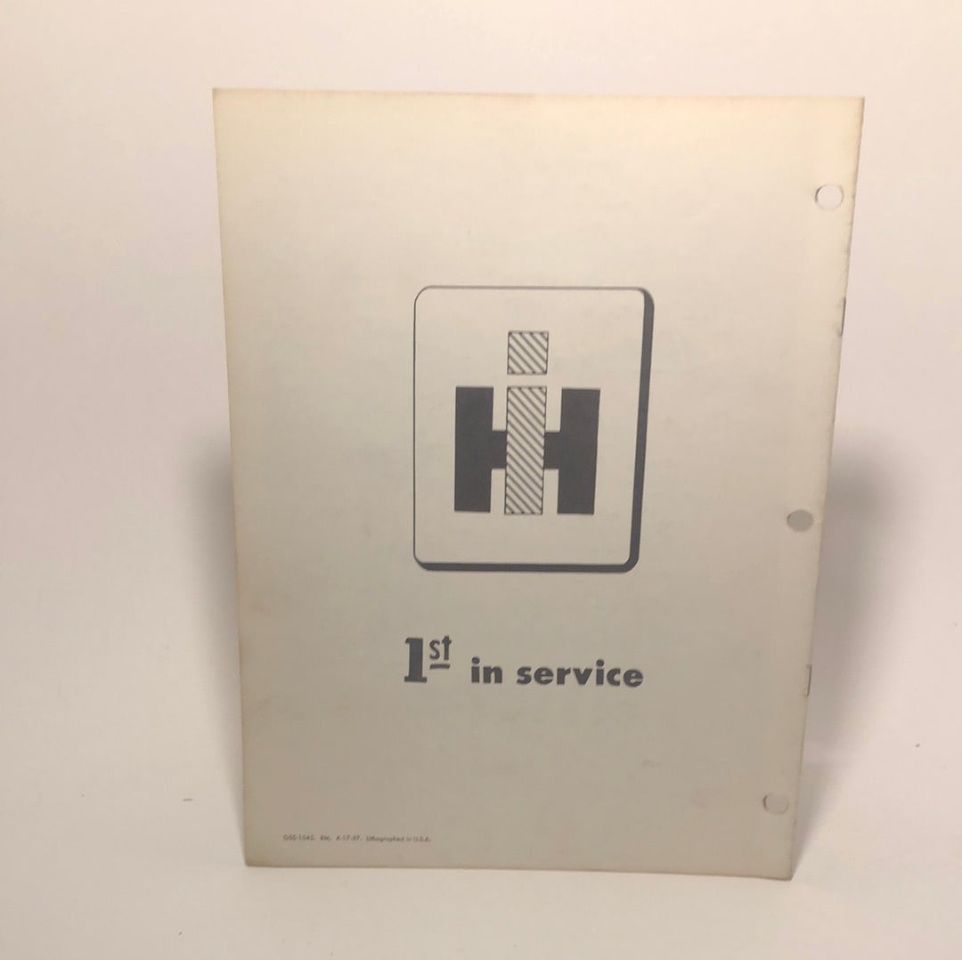 IH Blue Ribbon Service GSS-1045