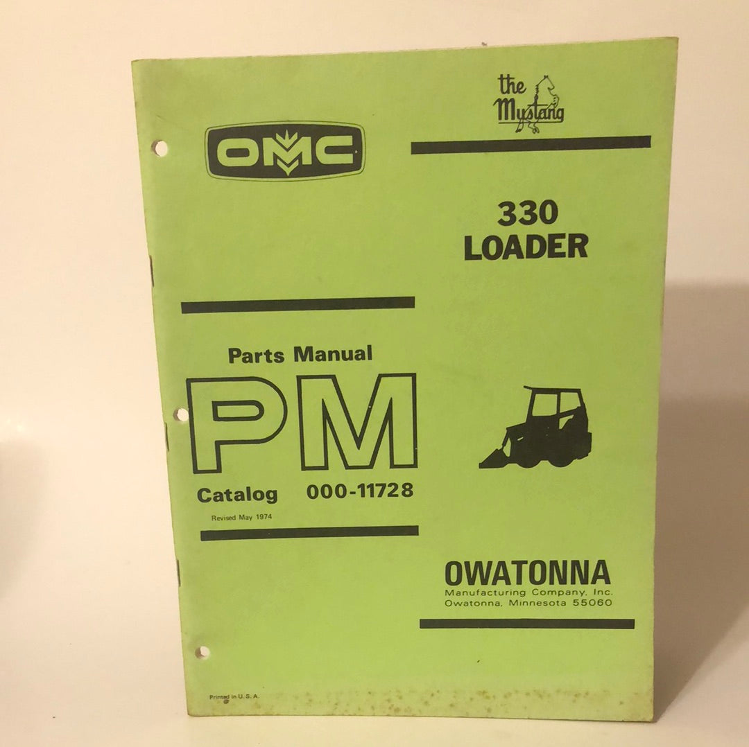 OMC - 330 Hydrostatic Loader - Parts Manual