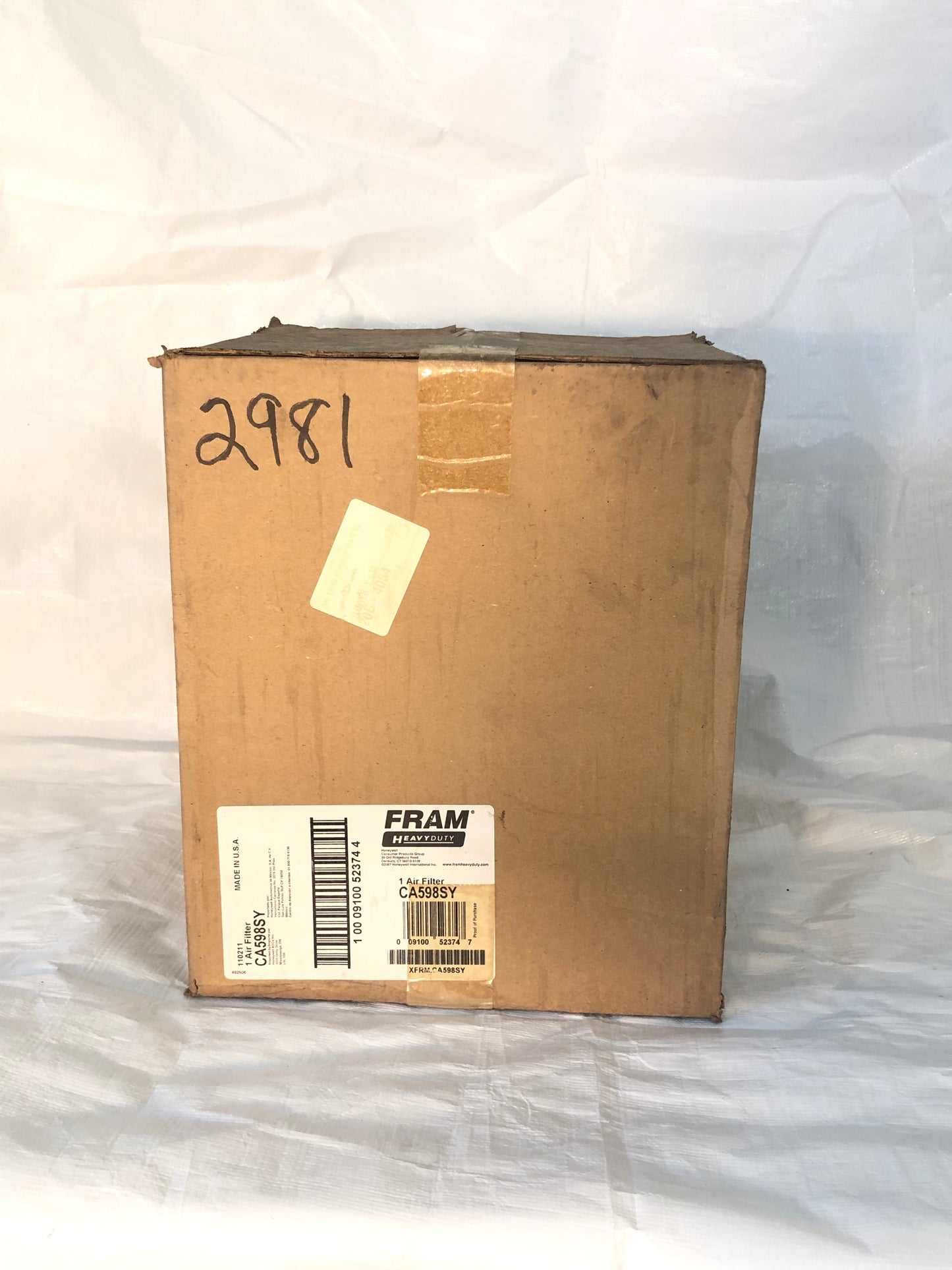 Fram Air Filter - CA598SY