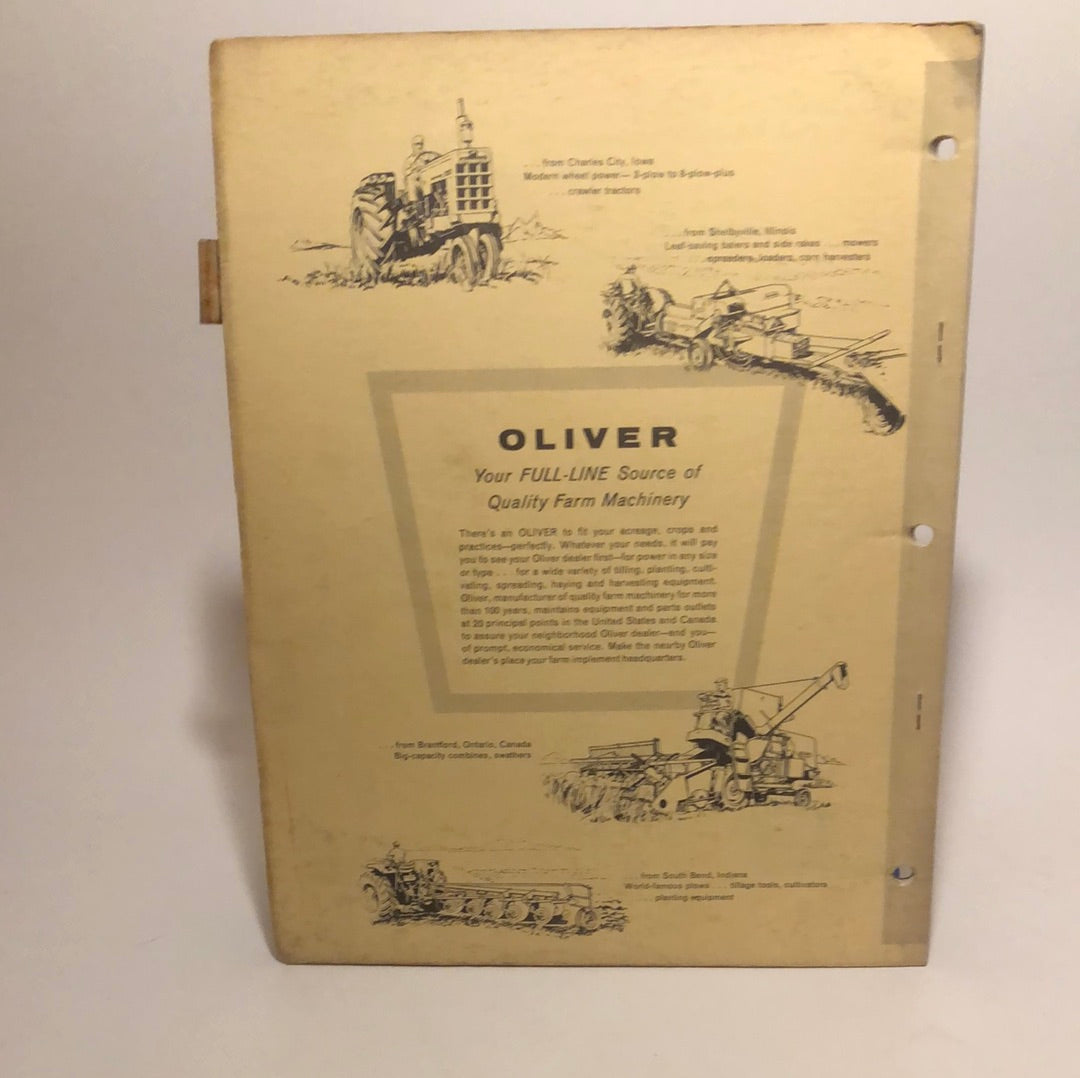 Oliver - parts book Model 4 mounted corn picker