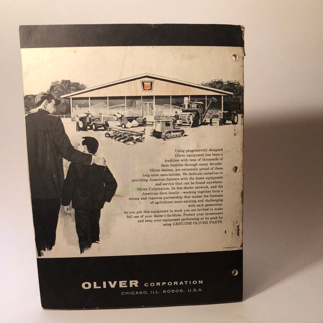 Oliver Operator's & Instructional Manual - 540 Four or Six Row Planter