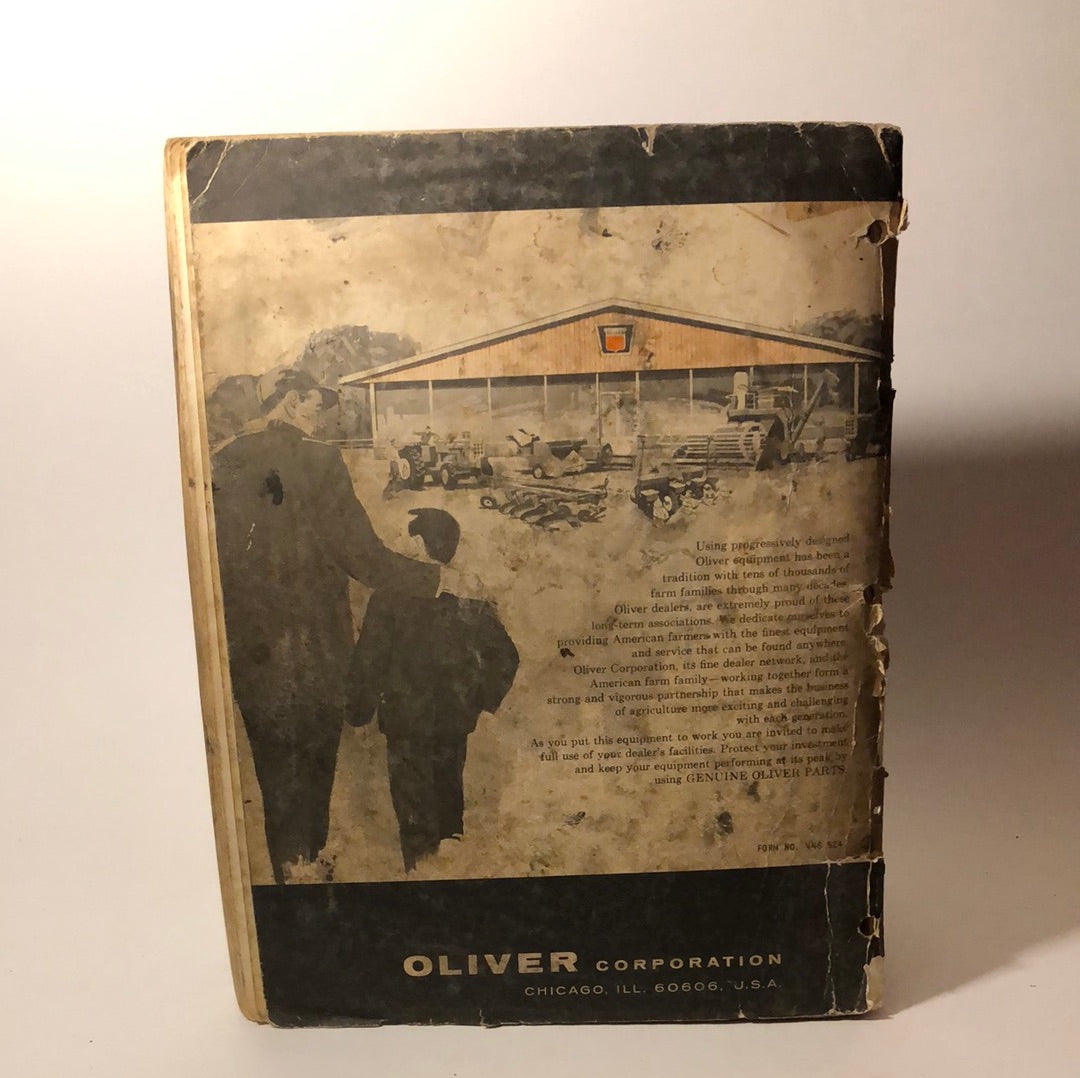 Oliver Operator's Manual 545 Combine