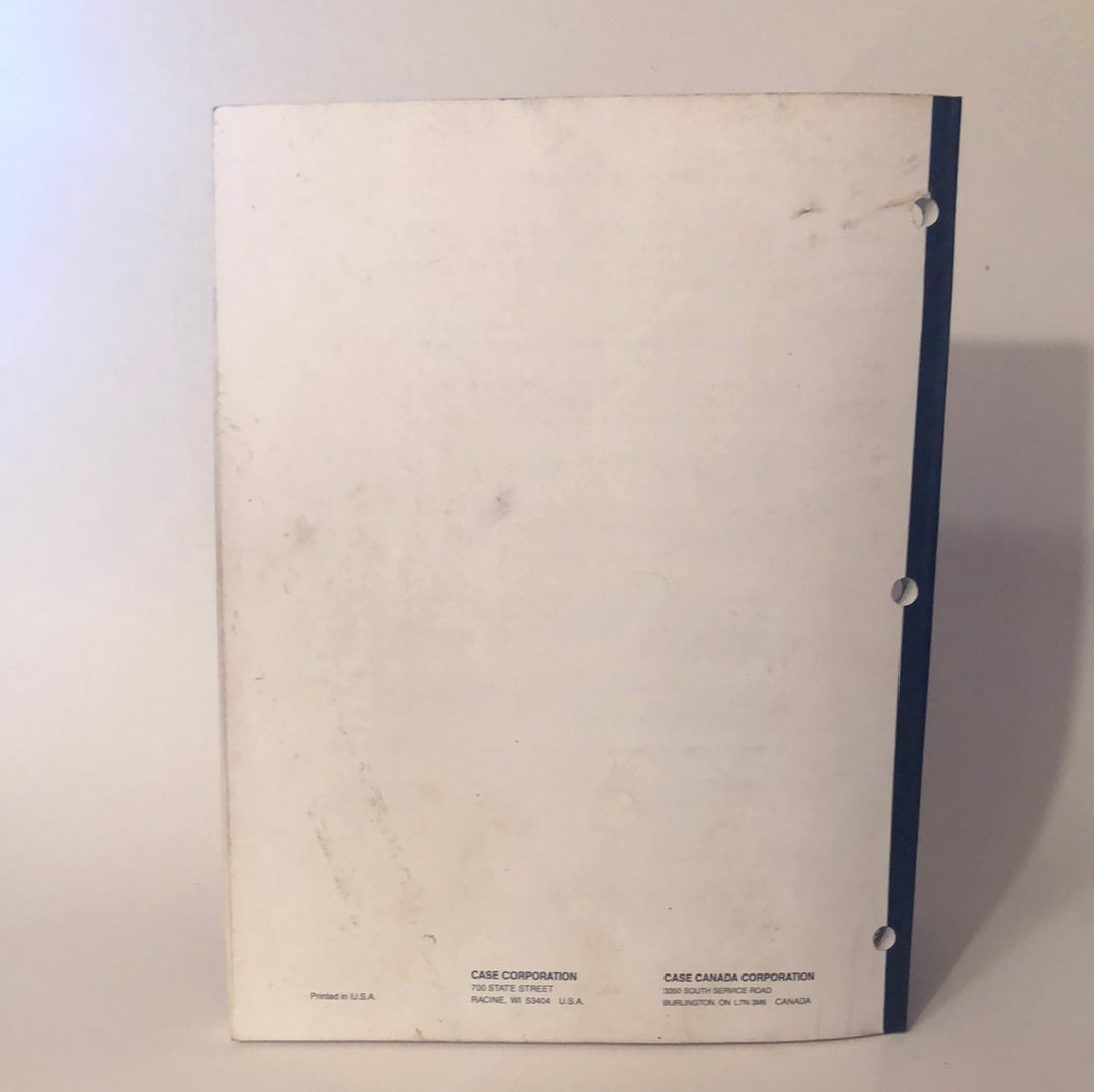 Case IH - 350 Utility Tractor - Operator's Manual