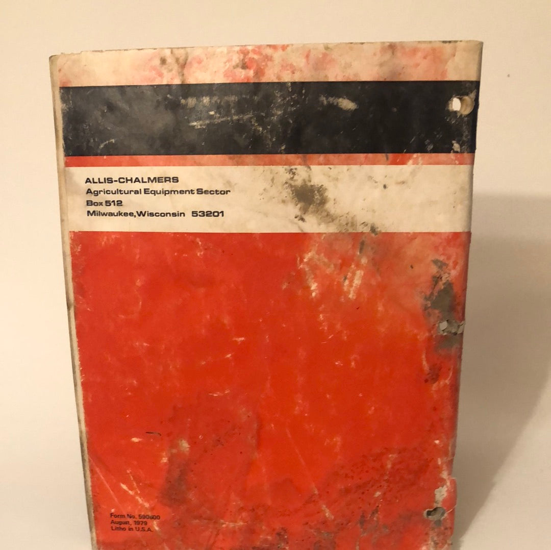 Allis-Chalmers 2500 Series Center Fold & Double Fold _ Operators Manual