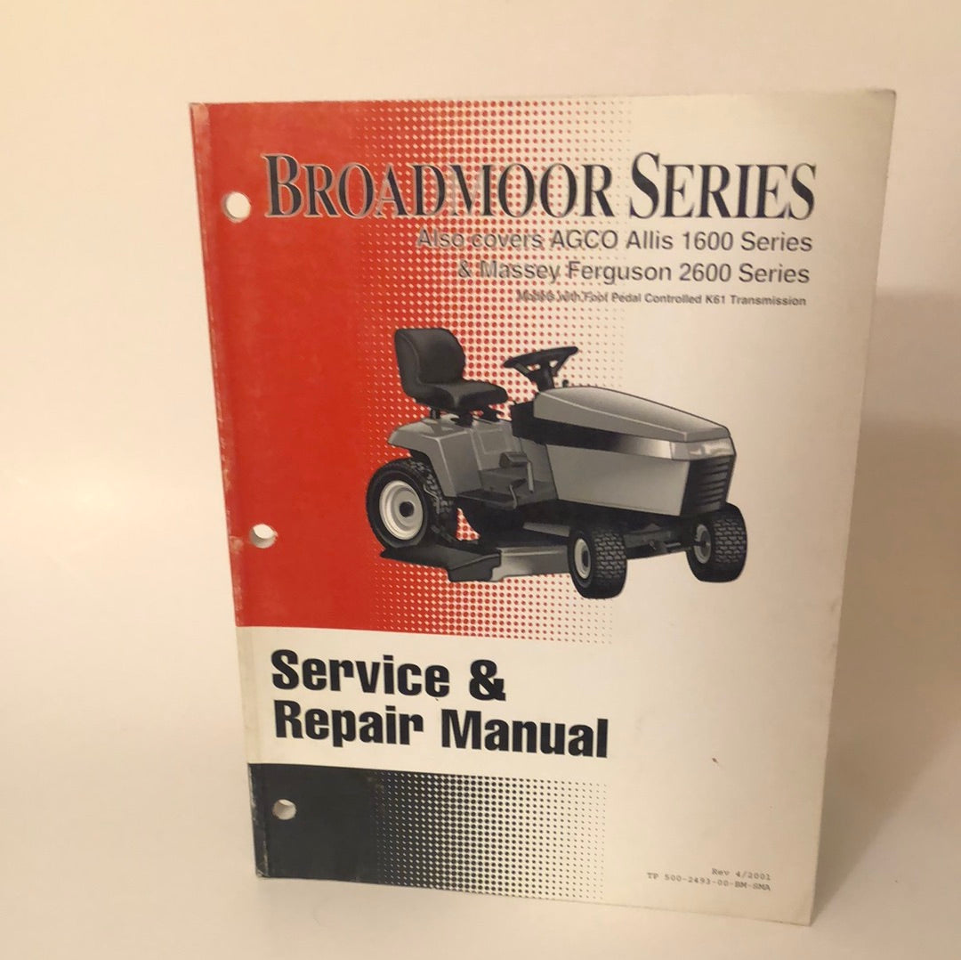 Broadmoor Series Service & Repair Manual