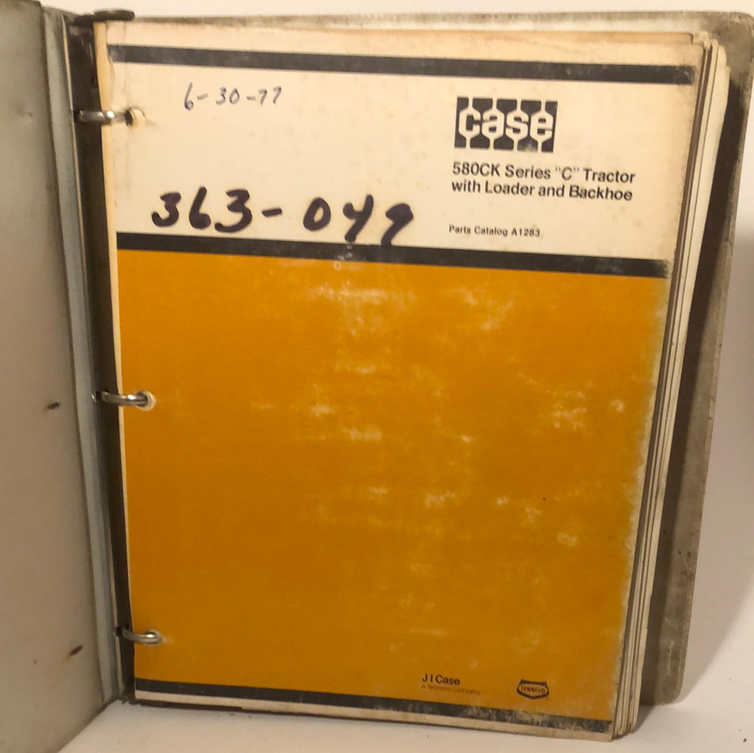 Case 580CK Series “C” Tractor w/loader and backhoe