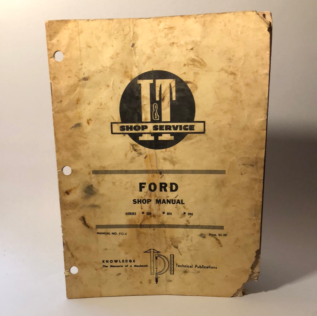 I&T Shop Service Ford Series 2N, 8N & 9N