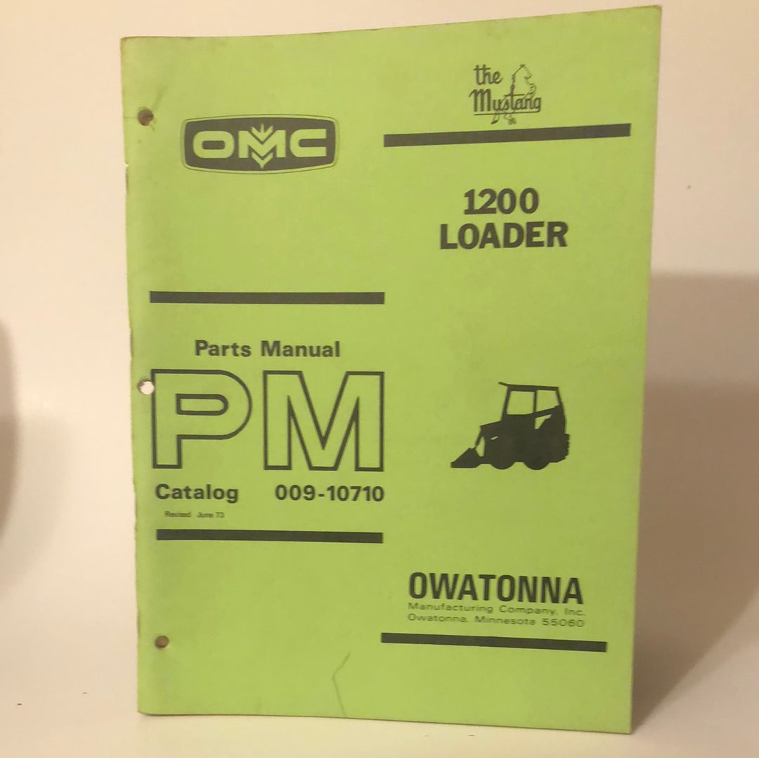 OMC - 1200 Loader - Parts Manual