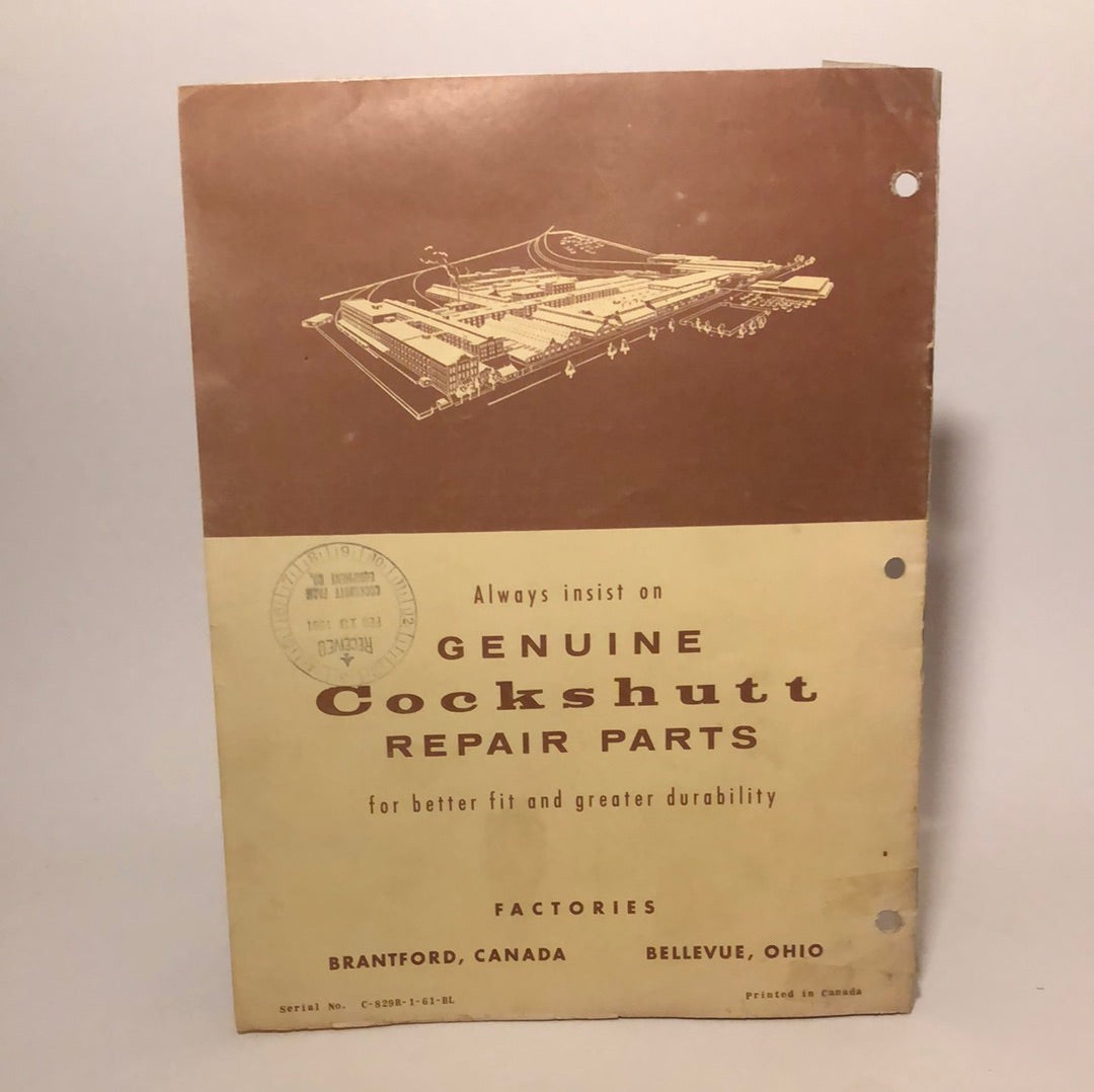 Cockshutt 225 One Way Disc Harrow