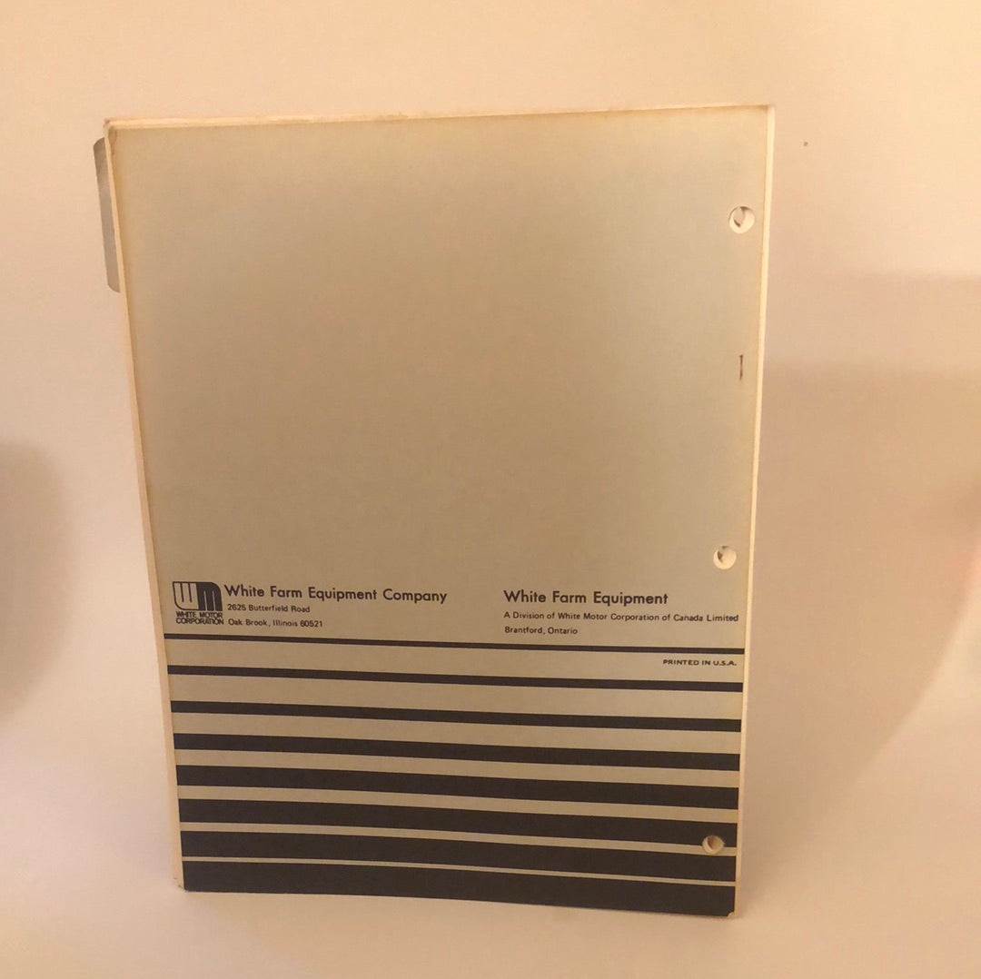 White 2-35 Field Boss - Parts Catalog