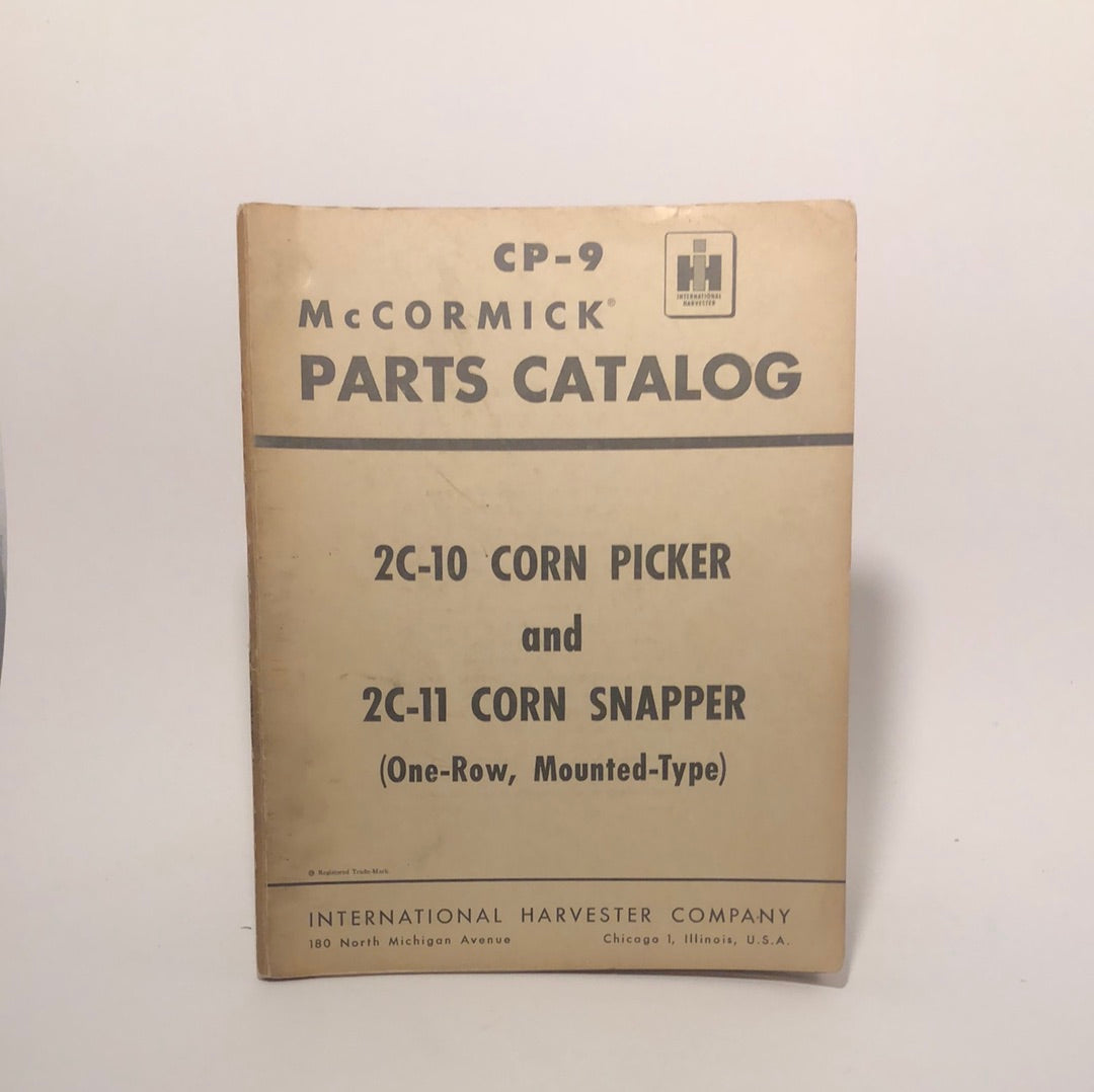 McCormick CP-9 parts catalog