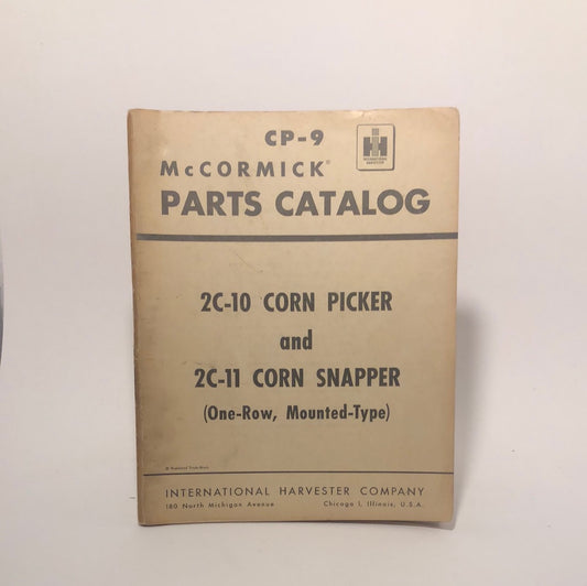 McCormick CP-9 parts catalog