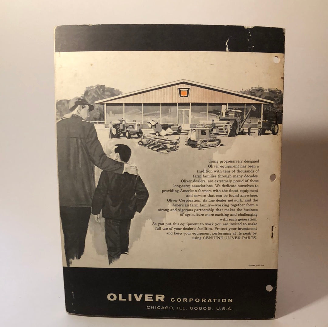 Oliver Operator's & Instructional Manual - 6341 Mounted Two Way Plow 3 or 4 bottoms