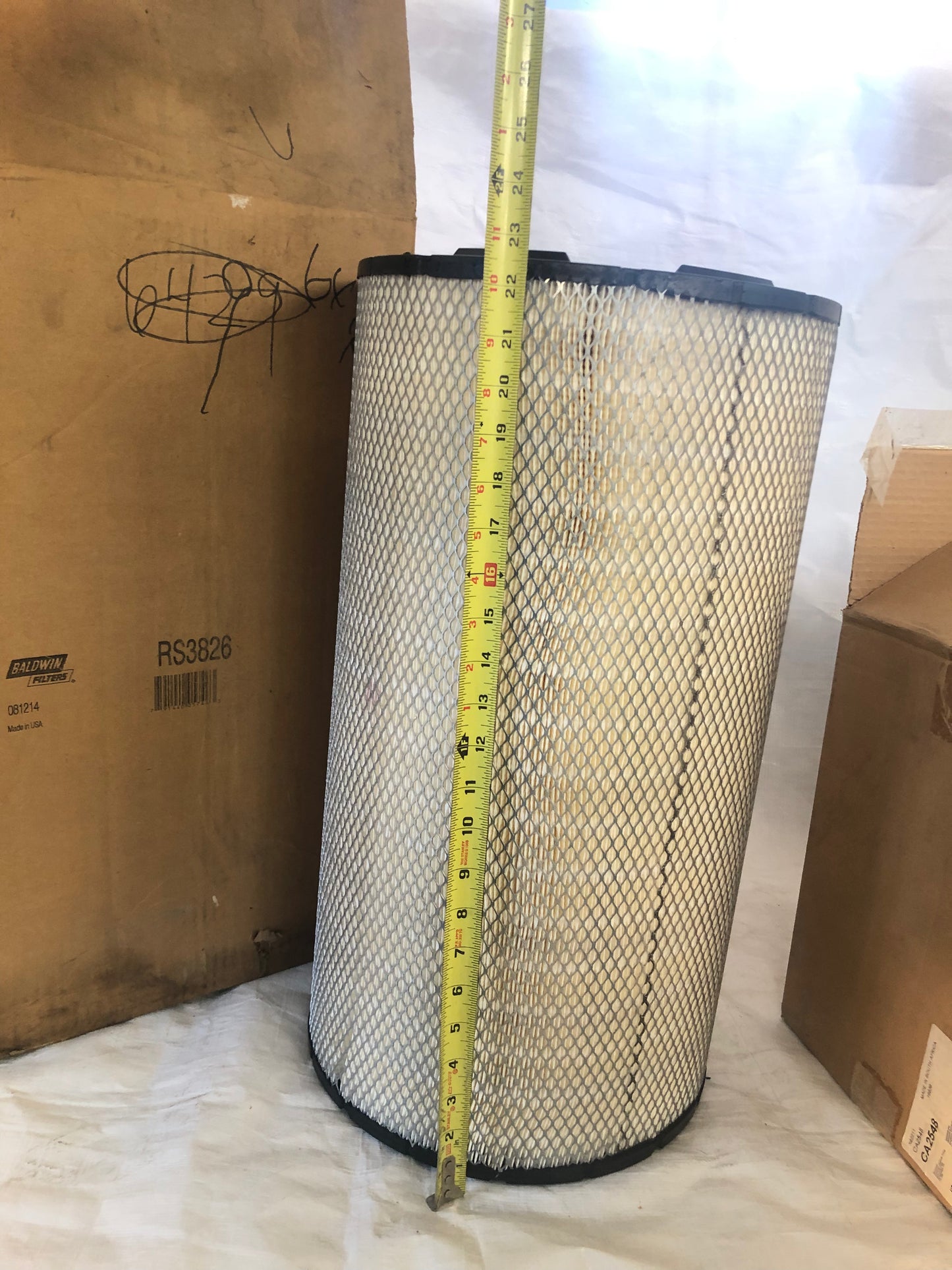 Baldwin air filter RS3826