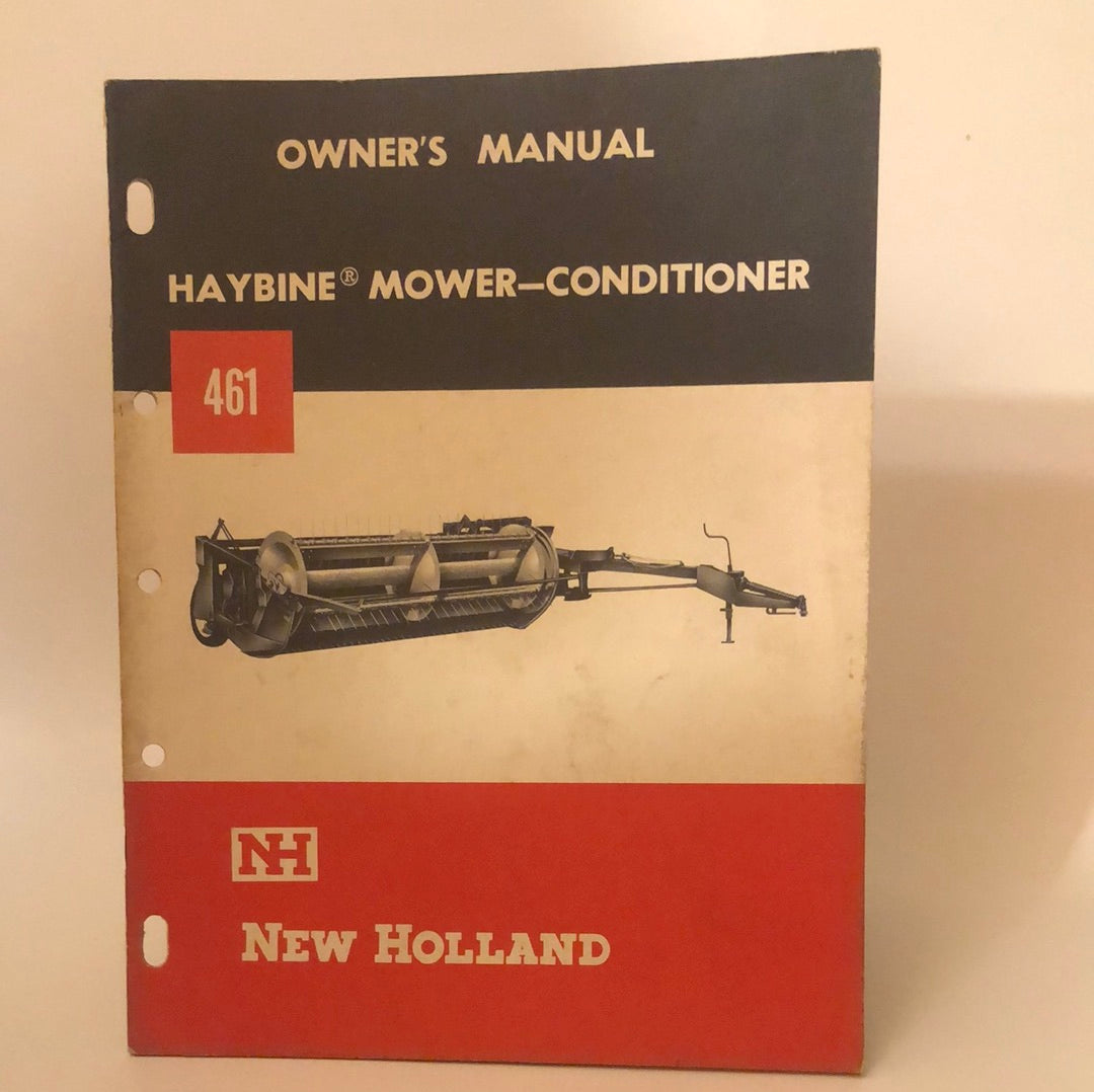 New Holland - 461 Haybine Mower-Conditioner - Owner's Manual