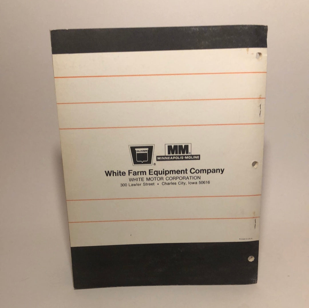 Oliver - parts catalog 490 & 590 Manure Spreader