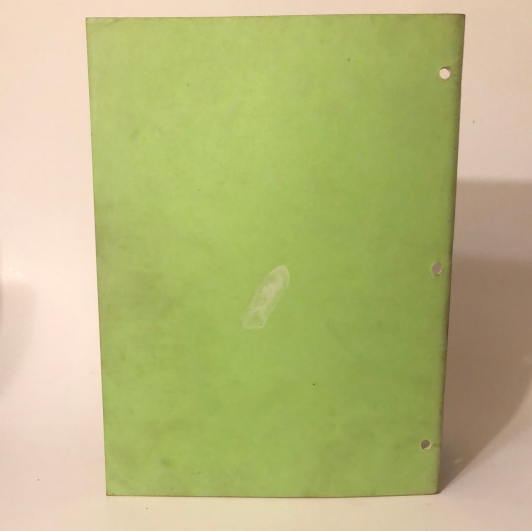 OMC - 330 Hydrostatic Loader - Parts Manual