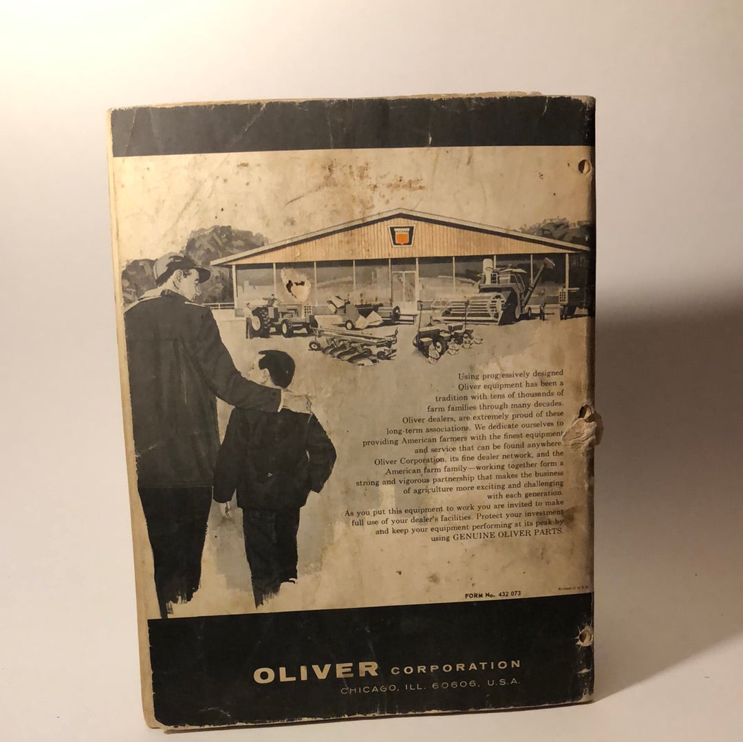 Oliver Operator's Manual 1750 Tractor